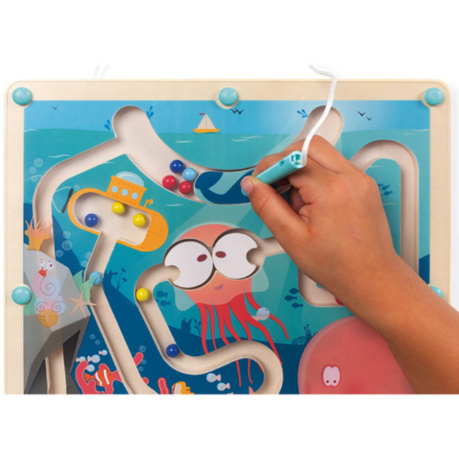 Janod Educatief - Magnetisch doolhof Oceaan