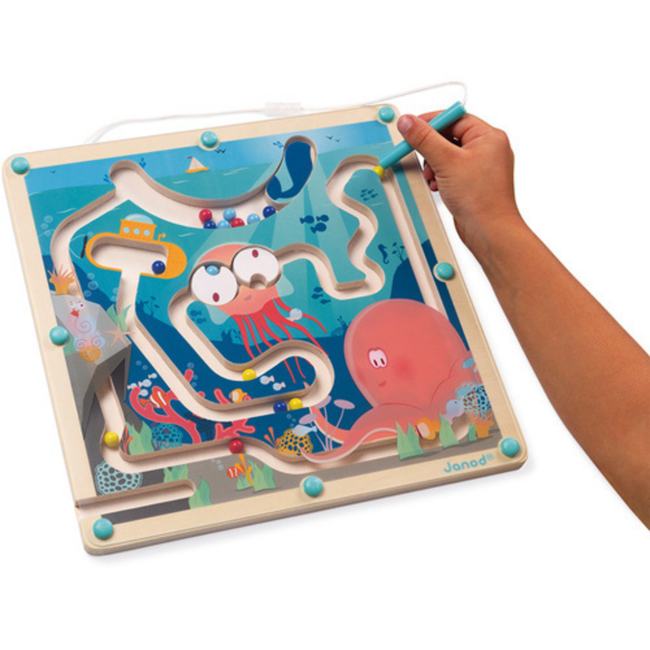 Janod Educatief - Magnetisch doolhof Oceaan