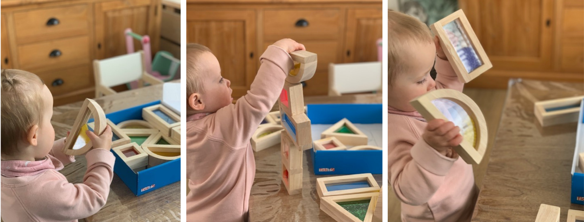 Door de teststraat - Sensory Blocks van Tick'it