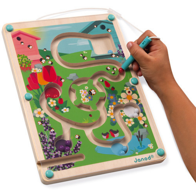Janod Educatief - Magnetisch doolhof Bijenkorf