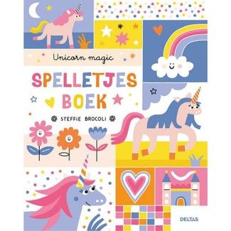 Deltas Boeken, Doeboeken - Unicorn magic spelletjesboek (3+ jr.)