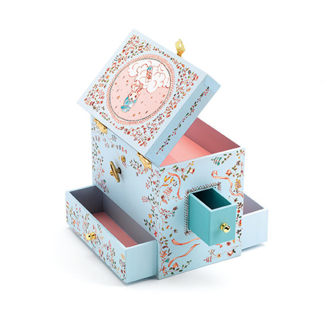 Djeco Little Big Room - Muziekdoosje Ballerine en Scene