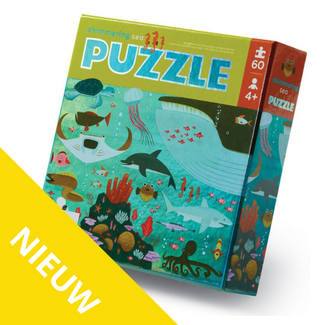 Puzzels, Legpuzzels - foliepuzzel de zee, 60 stukjes (Shimmering Sea)