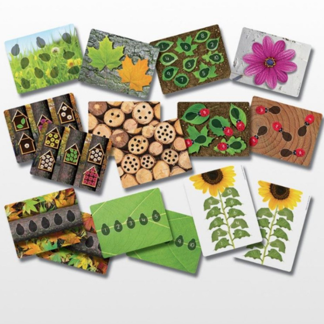 Yellow Door Educatief - getallen kaarten  Lieveheersbeestje 0-10