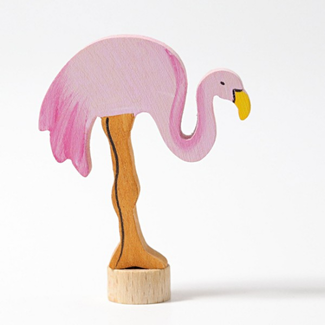 Grimms Decoratiefiguur - insteker flamingo (decorative figure flamingo)