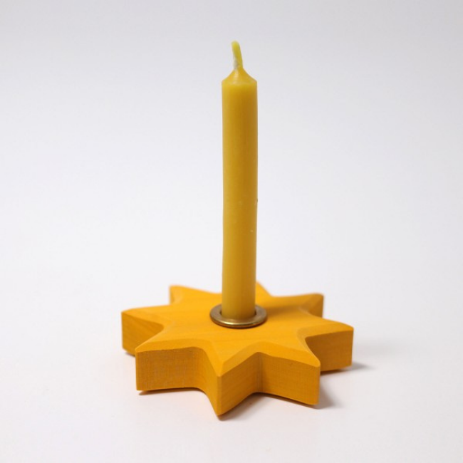 Grimms Decoratie - ster (Yellow star)