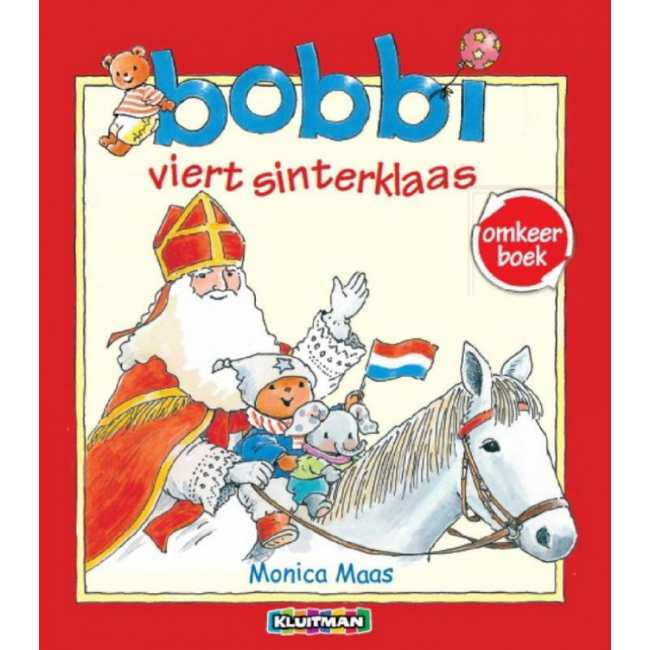 Kluitman (UA) Boeken, Voorleesboeken - Bobbi omkeerboek Kerst/Sint. 2+