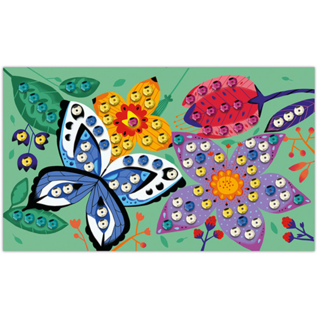 Janod Knutselen, Knutselpakket - wonderschone tuin