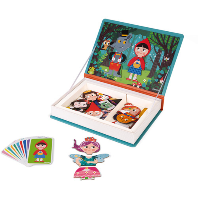Janod Speelgoed, Magneetboek - sprookjes (Magnetibook)