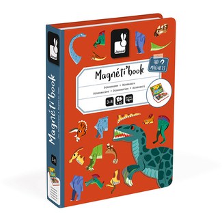 Janod Speelgoed, Magneetboek - dinosaurus (Magnetibook)