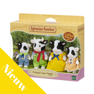 Sylvanian Families Familie koe (Friesian Cow Family)