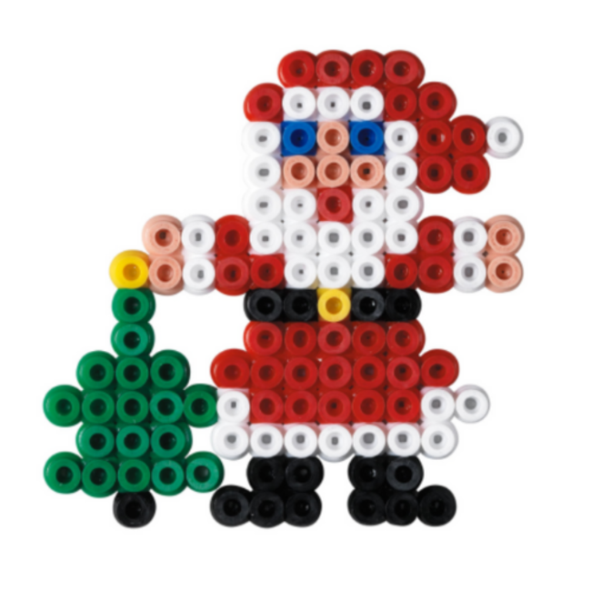 Hama Strijkkralen - set kerstman