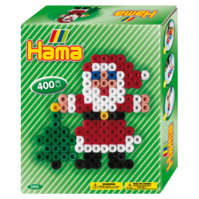 Hama Strijkkralen - set kerstman
