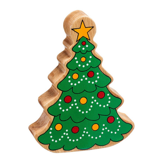 Houten speelgoed - houten kerstboom, 12,5cm (groot)