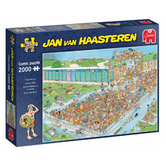 Jumbo Puzzels, Legpuzzels - Jan van Haasteren Bomvol bad, 2000 stukjes