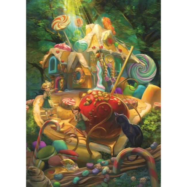 Cobble Hill Cobble Hill familie puzzel 350 stukjes - Candy cottage