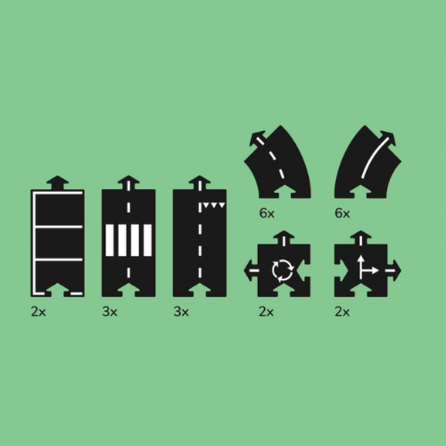 Way to play Flexibele autobaan - Snelweg 24-delig (Highway)