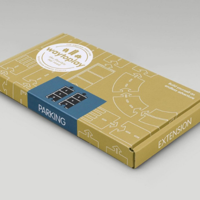 Way to play Flexibele autobaan - uitbreidingsset parkeren 2st.