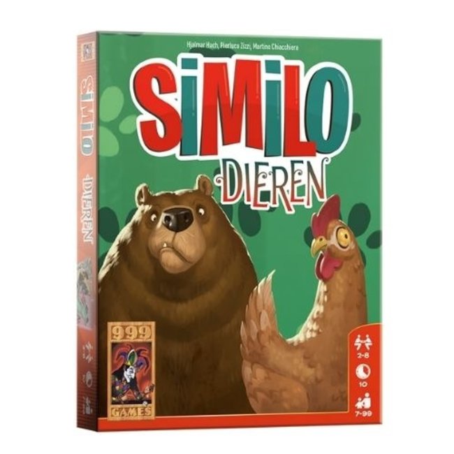 999 Games Spellen, Kaartspellen - Similo: dieren