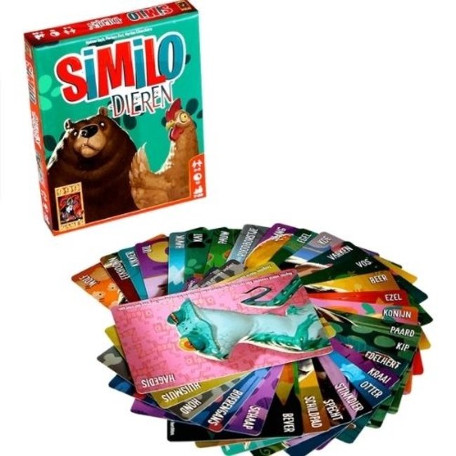 999 Games Spellen, Kaartspellen - Similo: dieren