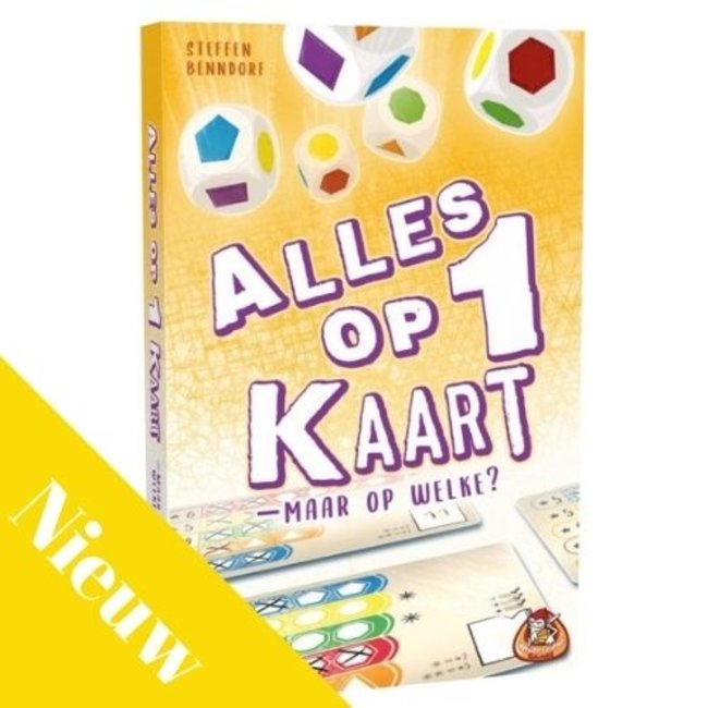 White Goblin Games Spellen, Dobbelspellen - Alles op 1 kaart