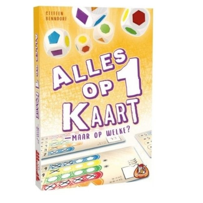 White Goblin Games Spellen, Dobbelspellen - Alles op 1 kaart
