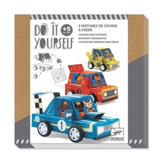 Djeco Knutselen, Knutselpakket - DIY Grand Prix (5jr+)
