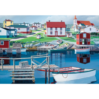 Ravensburger Puzzels, Legpuzzel - Haven in Greenspond, 1000 stukjes