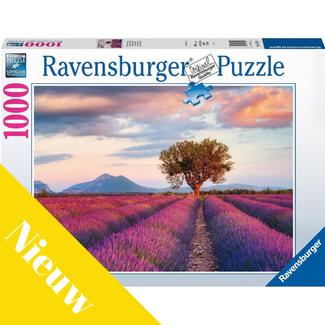 Ravensburger Puzzels, Legpuzzel - Lavendel velden, 1000 stukjes