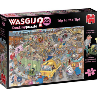 Puzzels, Legpuzzels - Wasgij Destiny nr. 22 Alles op een hoop!, 1000 stukjes