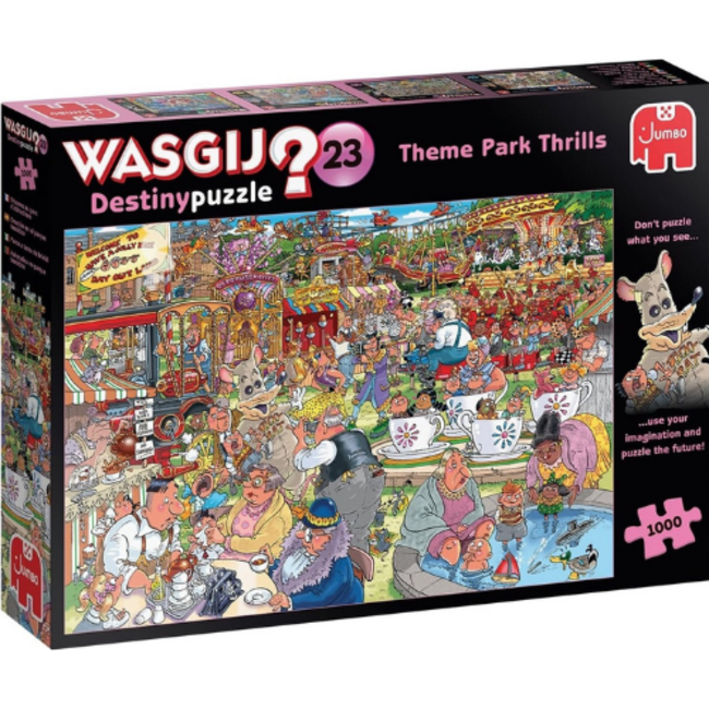 Wasgij by Jumbo Puzzels, Legpuzzels - Wasgij Destiny nr. 23 Spektakel in het park, 1000 stukje