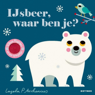 Gottmer Boeken, Karton boeken - Vilten flapjesboek IJsbeer, waar ben je? (2+jr.)