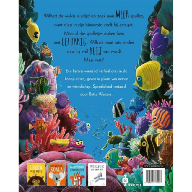 Gottmer Boeken, Prentenboeken - De walvis wilde meer, 4+