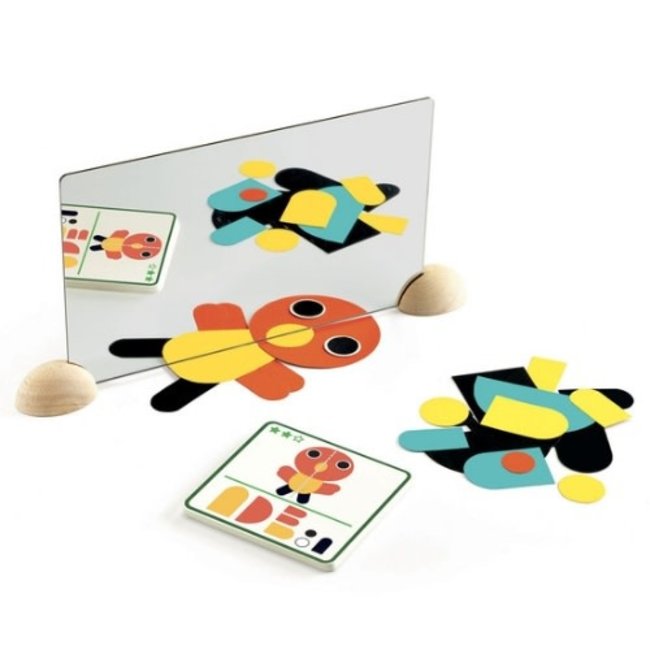 Djeco Educatieve spellen - Ze Mirror, Dieren, 6+