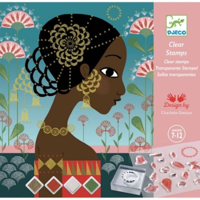 Djeco Knutselen, Kntuselset - Stempels Motieven en Patronen (7-12jr)