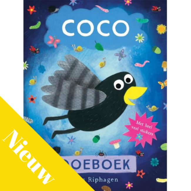 Boeken, Doeboeken - Coco kan het doeboek met stickers, 3+