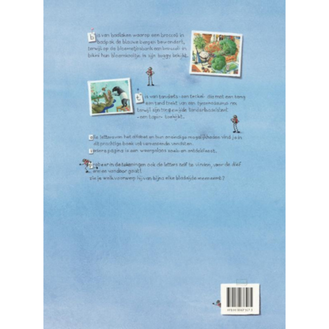 Hoogland & van klaveren Boeken, Prentenboeken - Alfabet zoekboek, 4+