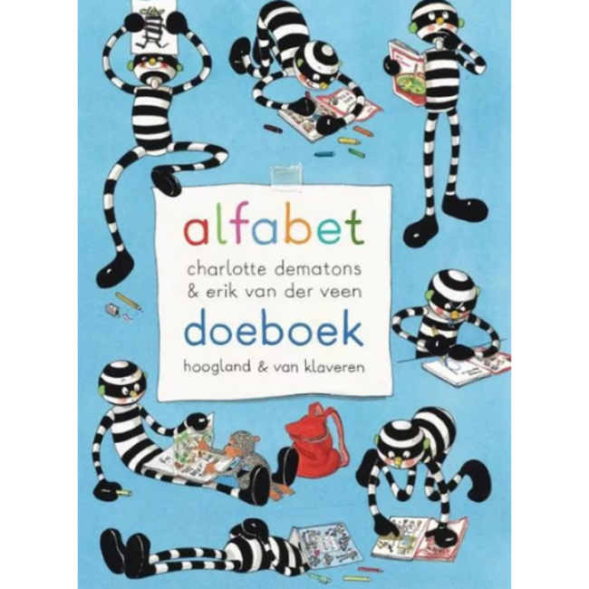 Boeken, Doeboeken - alfabet doeboek, 4+