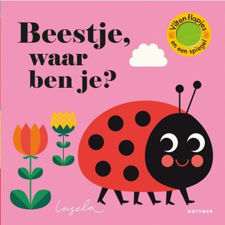 Gottmer Boeken, Karton boeken - Vilten flapjesboek Beestje, waar ben je?, 2+