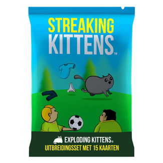 Partyspellen - Streaking Kittens uitbreiding Exploding Kittens NL