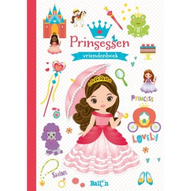 Ballon Boeken, vriendenboeken - Prinsessen