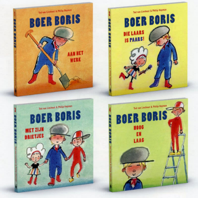 Gottmer Boeken, Uitdeelboeken - Boer Boris uitdeelboekjes, 2+, 4x4