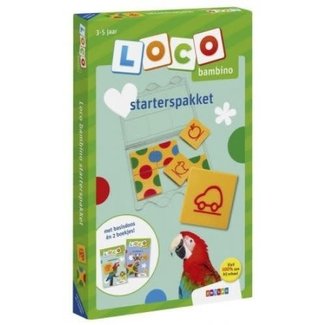 Loco Loco Educatieve spellen - Loco Bambino starterspakket incl. basisboekje 1 en 2, 3-5 jr,