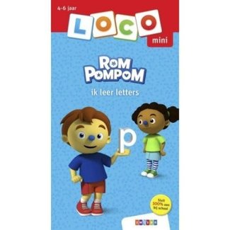 Loco Educatief, educatieve spellen - Loco Mini Rompompom ik leer letters, 4-6 jr.