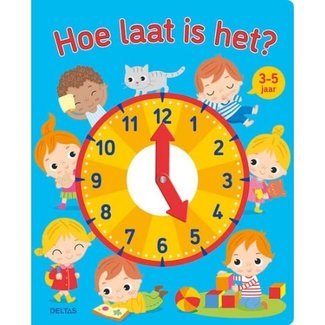 Deltas Boeken, Educatieve boeken - Hoe laat is het? 3-5 jr.