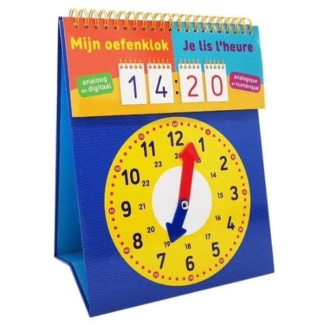 Deltas Boeken, Educatieve boeken - Mijn oefenklok, 6+