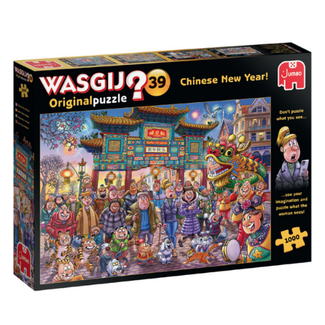 Puzzels, Legpuzzels -  Wasgij Original 39, Chinese New Year, 1000 stukjes