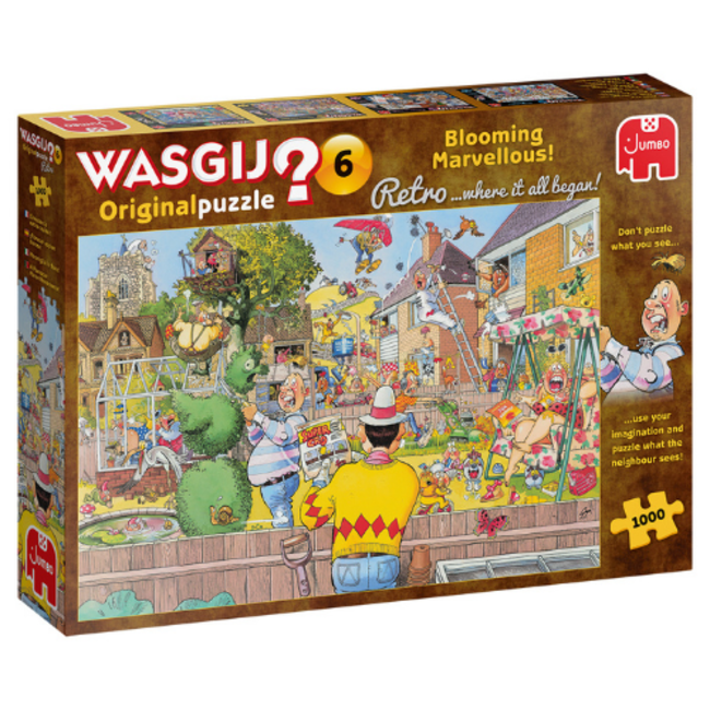 Puzzels, Legpuzzels -  Wasgij Retro Original 6, Het groeit als kool! 1000 stukjes