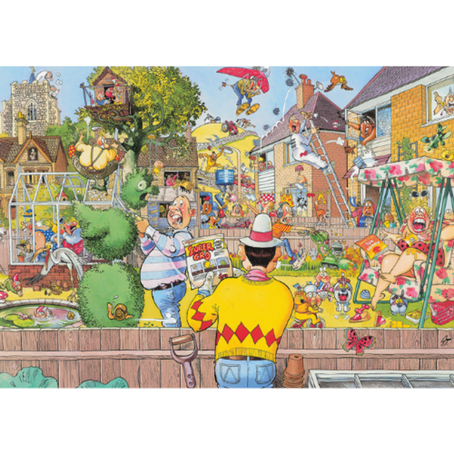 Puzzels, Legpuzzels -  Wasgij Retro Original 6, Het groeit als kool! 1000 stukjes