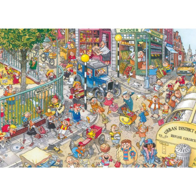 Puzzels, Legpuzzels -  Wasgij Retro Destiny 6, Kinderspel! 1000 stukjes